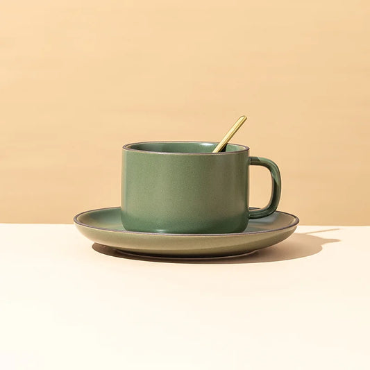Nordic Coffee Cup Set with Spoon